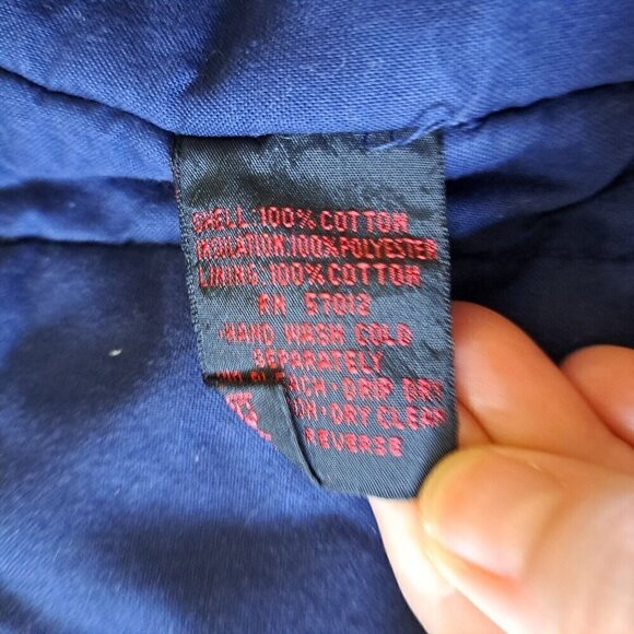 Vintage Dallas Cowboys NFL Stadium Coat Parka Member Club Mens Medium Rare Warm - Picture 11 of 12